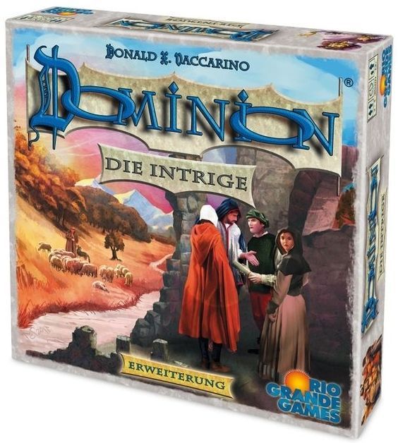 Dominion: Die Intrige – Erweiterung board game cover