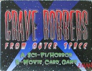 Grave Robbers from Outer Space board game cover