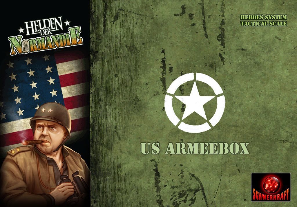 Heroes of Normandie: US Army Box board game cover