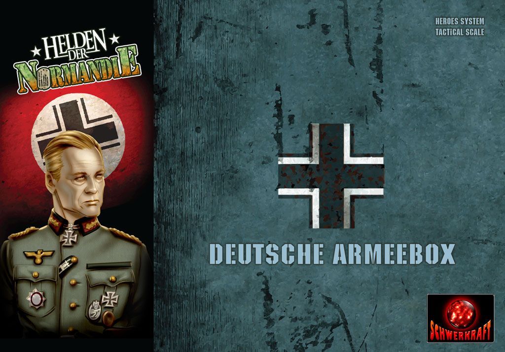 Heroes of Normandie: German Army Box board game cover