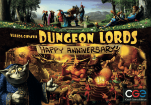 Dungeon Lords: Happy Anniversary board game cover
