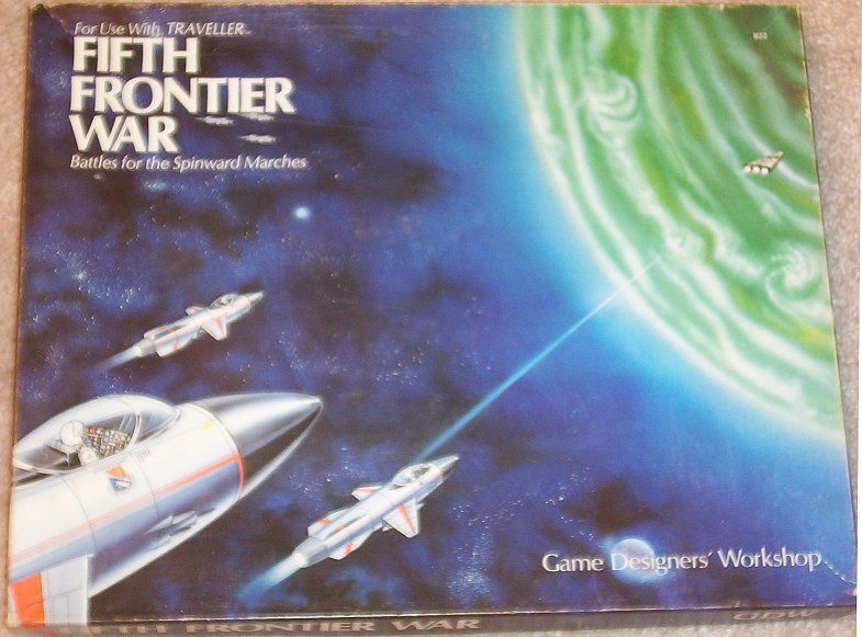 Fifth Frontier War board game cover