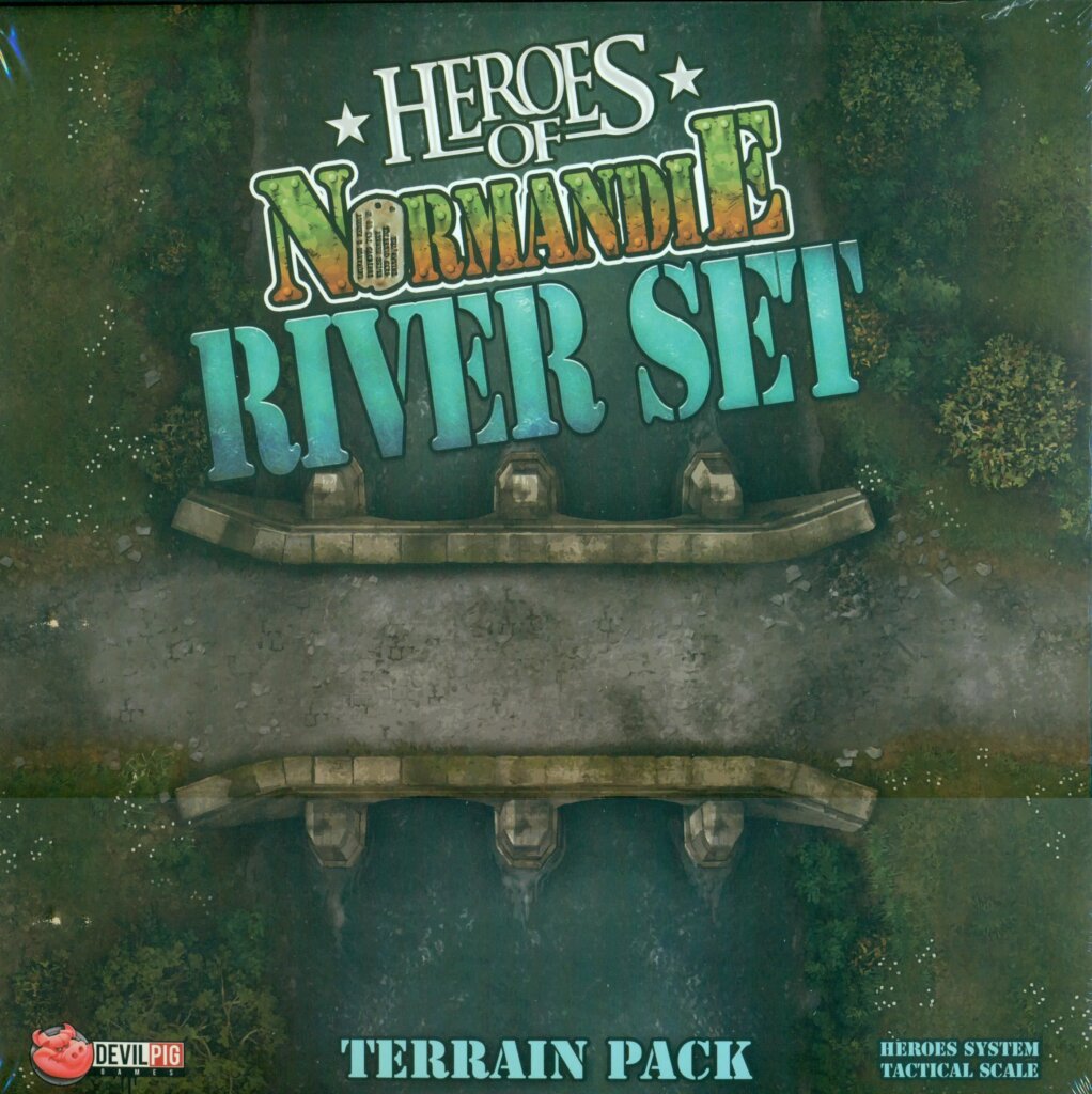 Heroes of Normandie: River Set Terrain Pack board game cover