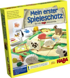 Mein erster Spieleschatz board game cover