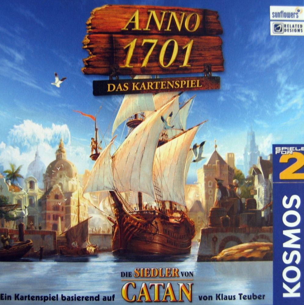 Anno 1701: Das Kartenspiel board game cover