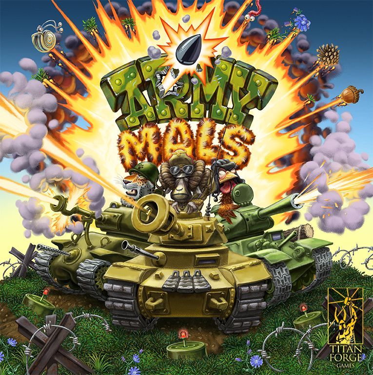 Armymals board game cover