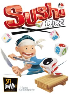 Sushi Dice board game cover