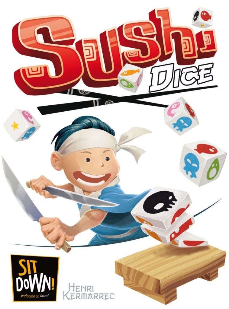 Sushi Dice board game cover