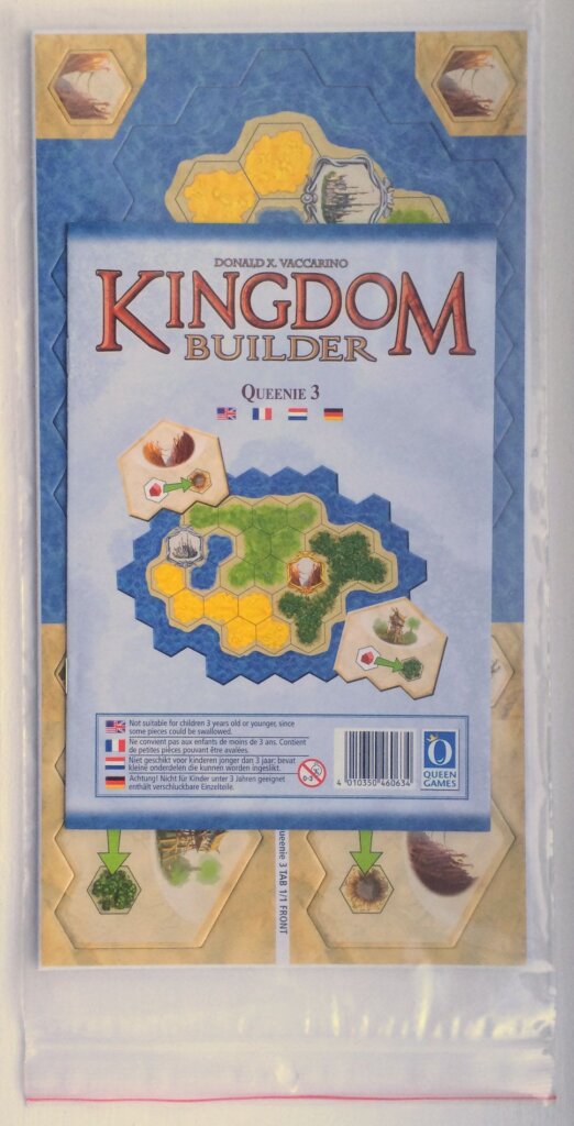 Kingdom Builder: The Island board game cover