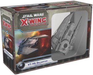 Star Wars: X-Wing Miniatures Game – VT-49 Decimator Expansion Pack board game cover