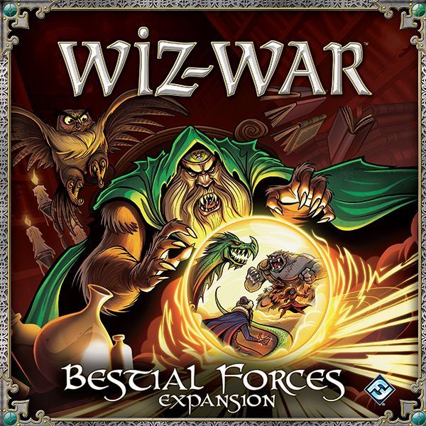 Wiz-War: Bestial Forces board game cover