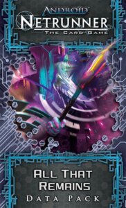 Android: Netrunner – All That Remains board game cover