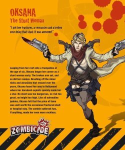 Zombicide Survivor: Oksana board game cover