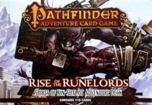 Pathfinder Adventure Card Game: Rise of the Runelords – Adventure Deck 6: Spires of Xin-Shalast board game cover