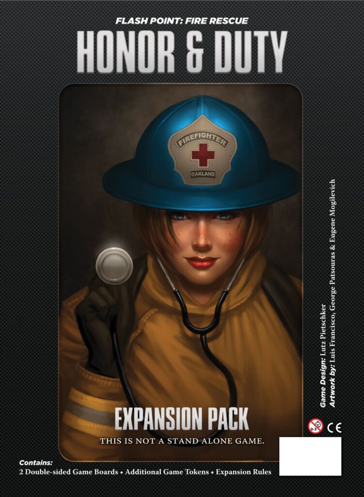 Flash Point: Fire Rescue – Honor & Duty board game cover