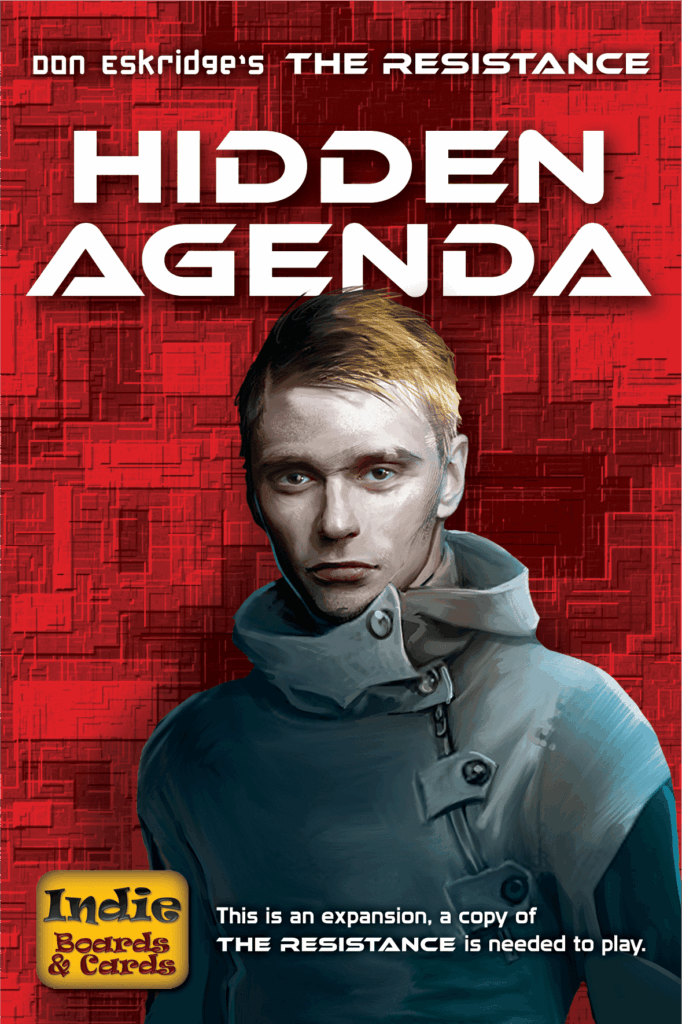 The Resistance: Hidden Agenda board game cover