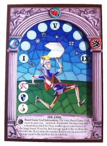 Dungeon Fighter: Ser Geek Bonus Card board game cover