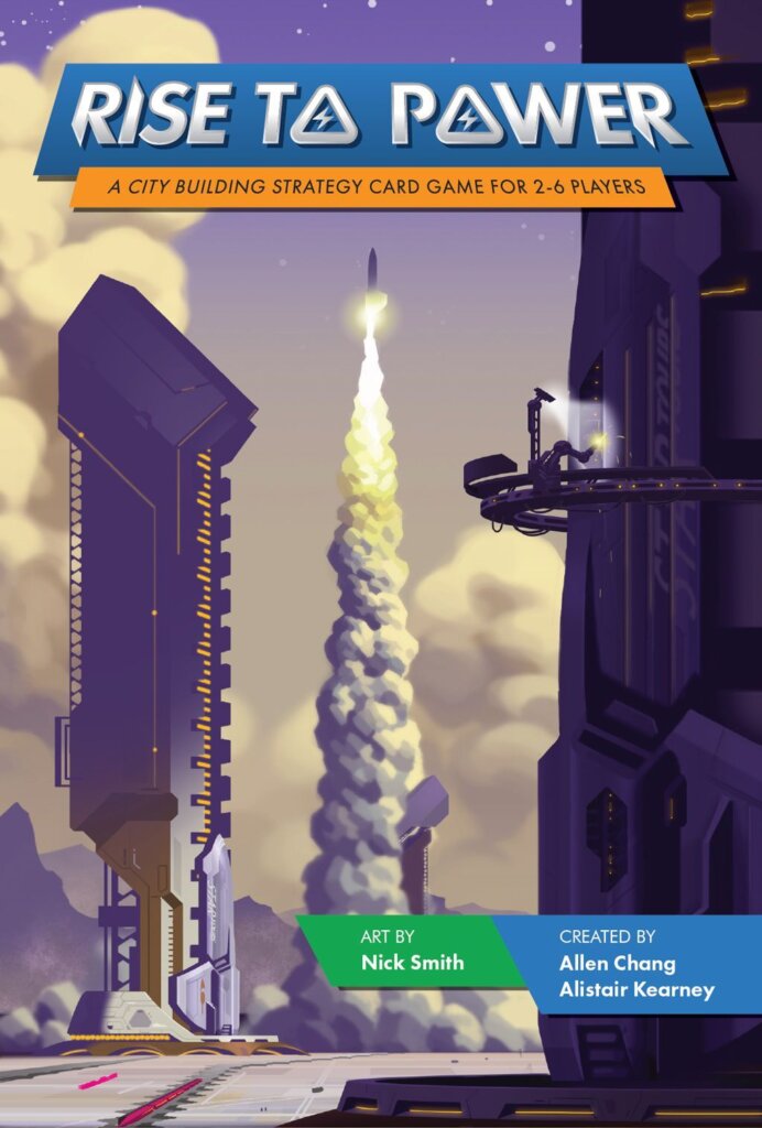 Rise to Power board game cover