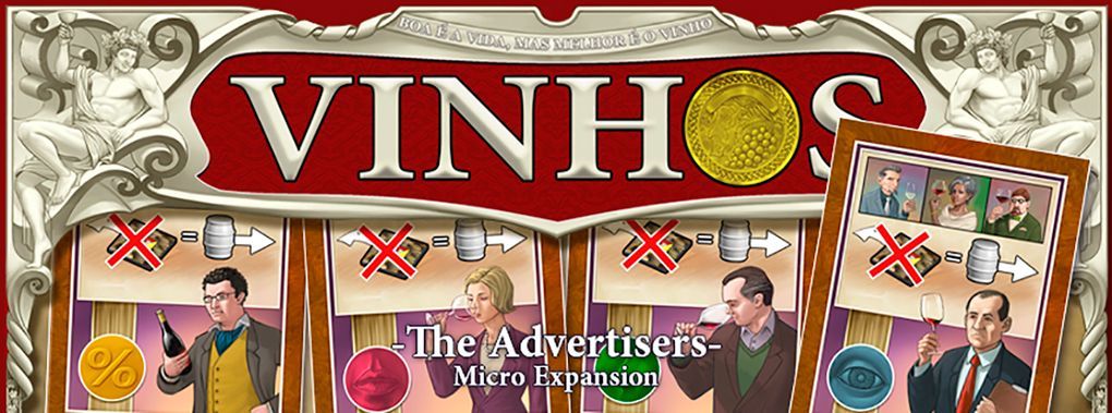 Vinhos: The Advertisers board game cover
