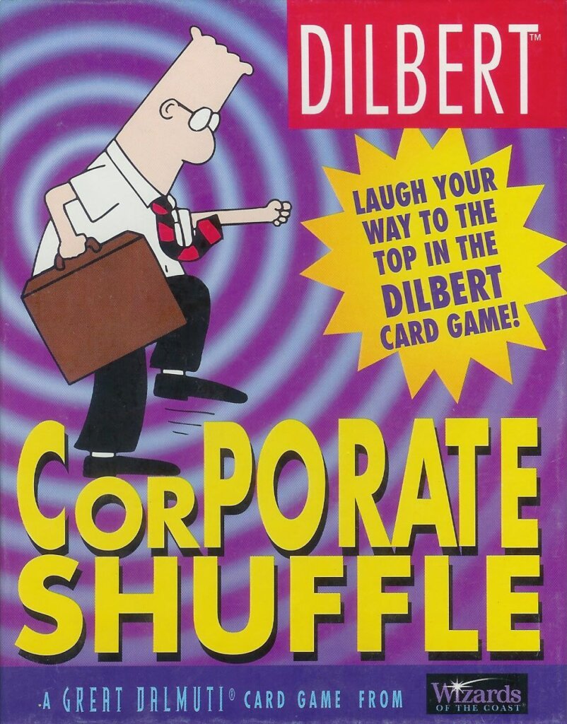 Dilbert: Corporate Shuffle board game cover