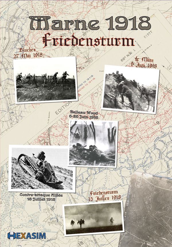Marne 1918: Friedensturm board game cover