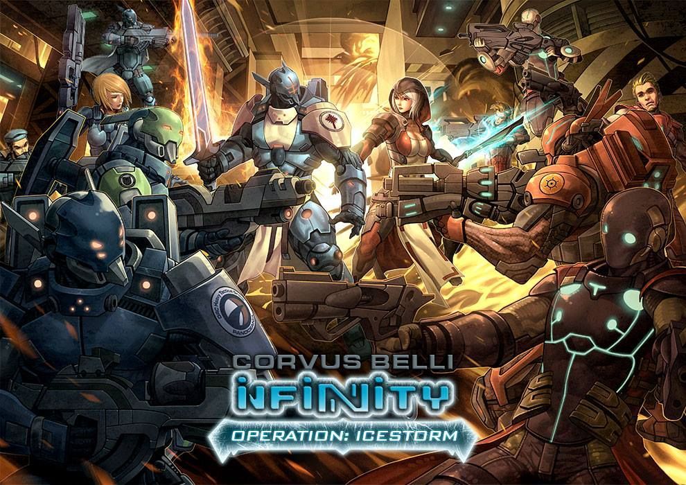 Infinity: Operation Icestorm board game cover
