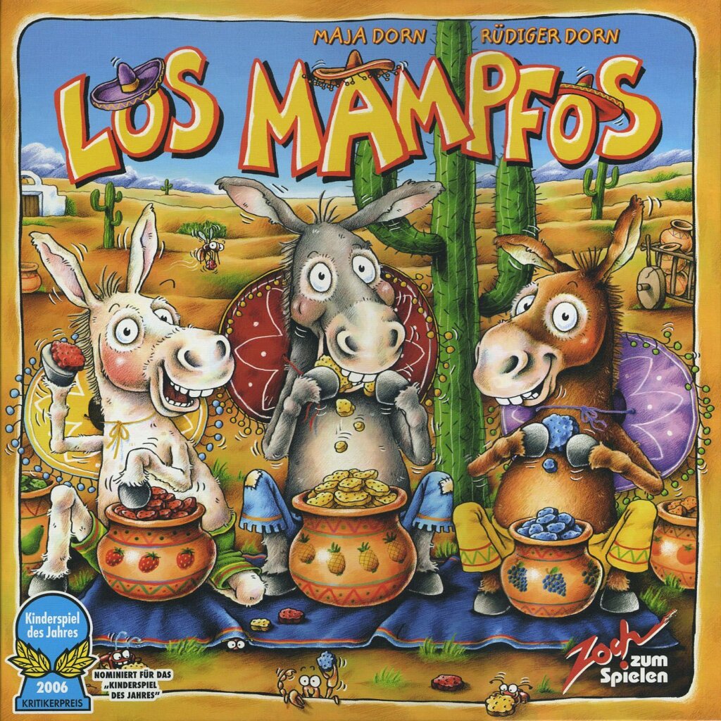 Los Mampfos board game cover