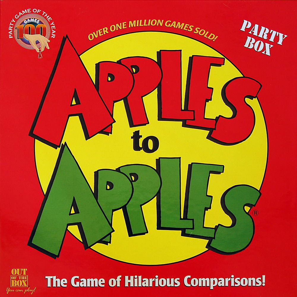 Apples to Apples board game cover