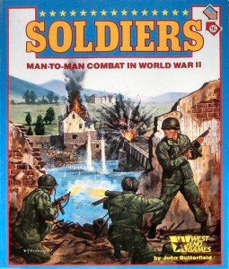 Soldiers: Man-to-Man Combat in World War II board game cover