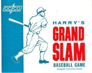 Harry’s Grand Slam Baseball Game board game cover