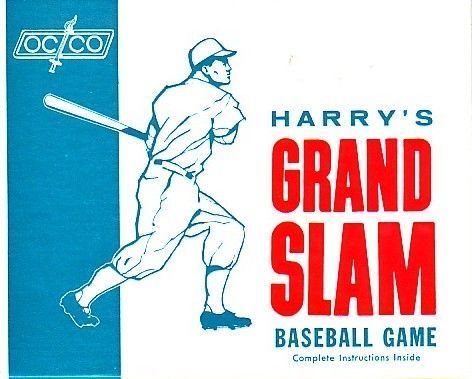 Harry’s Grand Slam Baseball Game board game cover