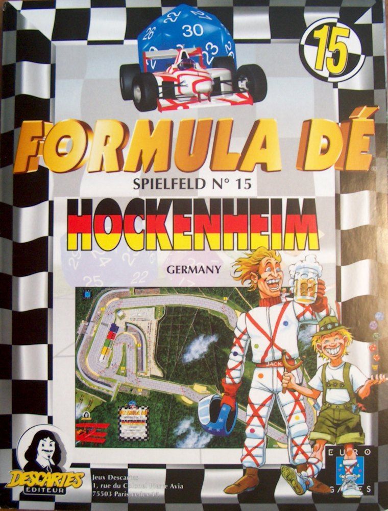 Formula Dé Circuits 15 & 16: Hockenheim & Zeltweg board game cover