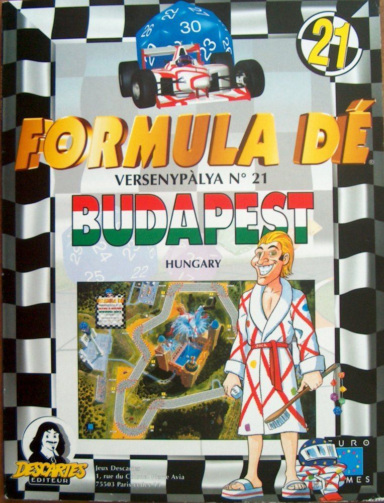Formula Dé Circuits 21 & 22: Budapest & Nürburgring board game cover
