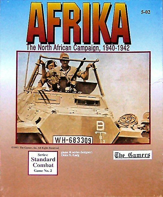 Afrika: The North African Campaign, 1940-1942 board game cover
