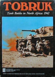 Tobruk:  Tank Battles in North Africa 1942 board game cover