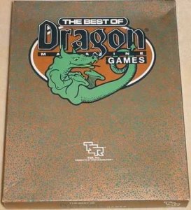 The Best of Dragon Magazine Games board game cover