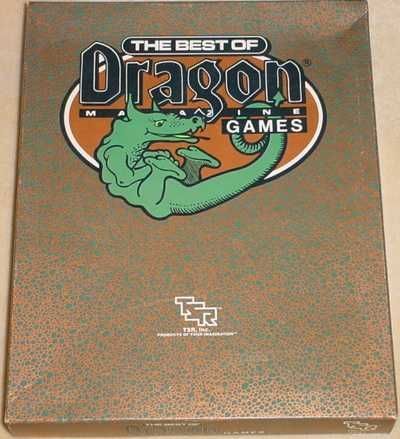 The Best of Dragon Magazine Games board game cover