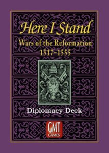 Here I Stand: 2-Player Diplomacy Deck board game cover