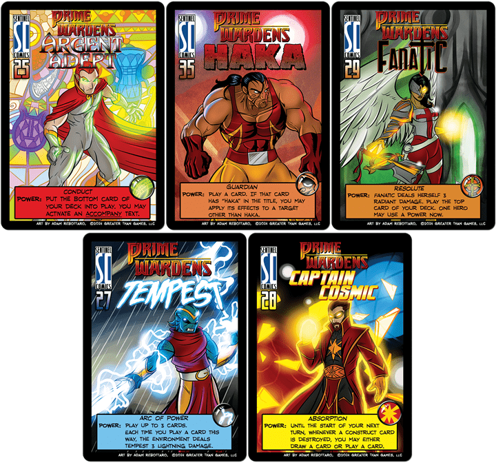 Sentinels of the Multiverse: The Prime Wardens Promo Pack board game cover