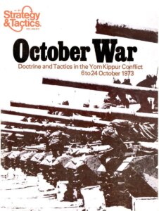 October War: Doctrine and Tactics in the Yom Kippur Conflict, 1973 board game cover
