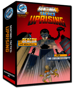 Sentinel Tactics: Uprising board game cover