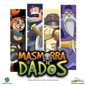 Masmorra de DADOS board game cover