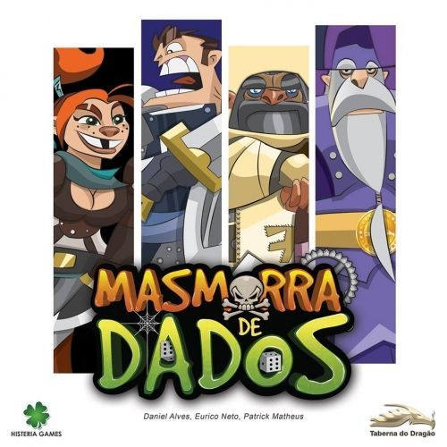 Masmorra de DADOS board game cover