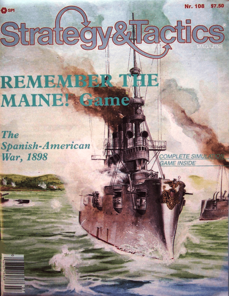 Remember the Maine! The Spanish-American War, 1898 board game cover