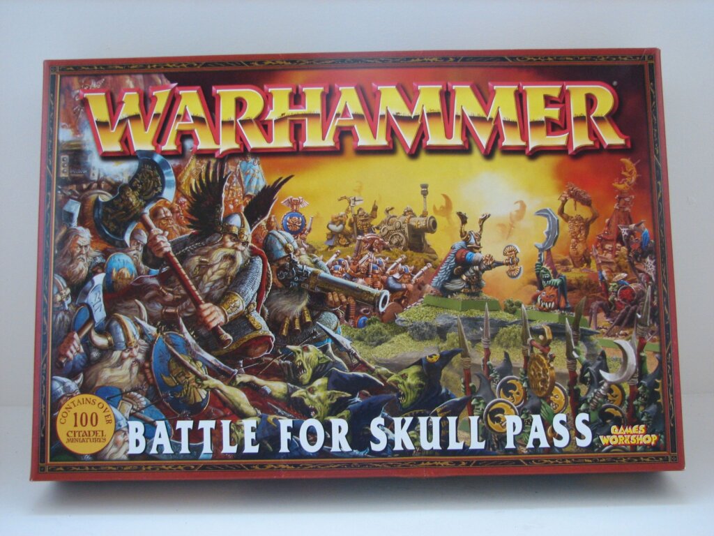 Warhammer: Battle For Skull Pass board game cover