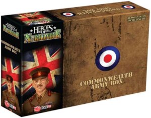 Heroes of Normandie: Commonwealth Army Box board game cover