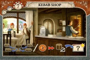 Istanbul: Kebab Shop Mini Expansion board game cover