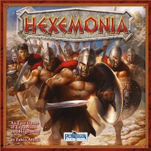 Hexemonia board game cover