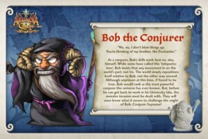 Arcadia Quest: Bob the Conjurer board game cover