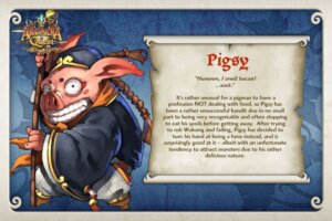 Arcadia Quest: Pigsy board game cover